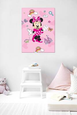 130 Minnie Mouse Kətan Uşaq Tablo - 1