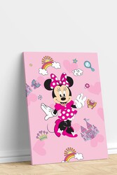 130 Minnie Mouse Kətan Uşaq Tablo - 2