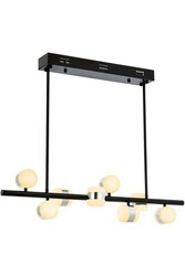 Krom Kaplama Modern Çilçıraq LED Metal Akrilik 90x15cm - 1