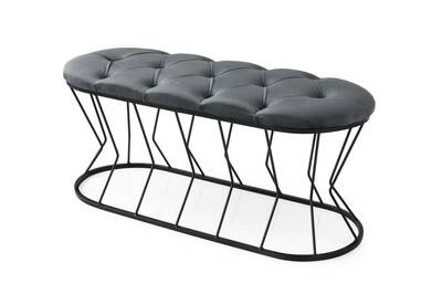 Chester Kum Saati Metal Ayaq Bank Bench 110cm - 2