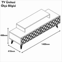 City Tv Stend - Ceviz - 4