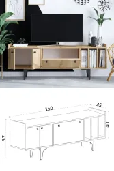 Antares Tv Stend - Meşə - 2
