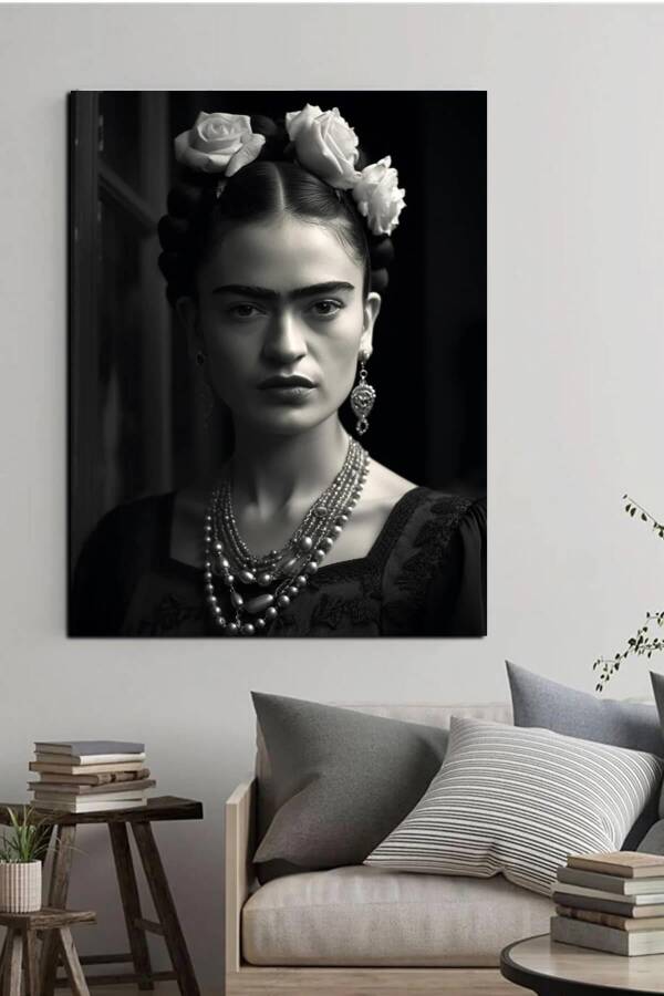 Frida Kahlo Kanvas Tablo - 1