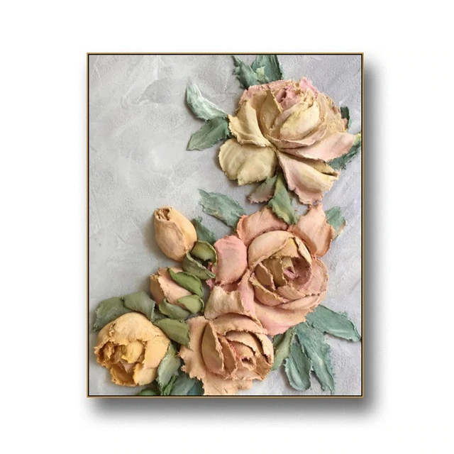 Garden Roses Oil Kətan Tablo - 2