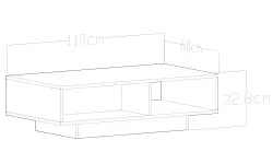 Enigma Jurnal Masası - Cəviz - 3