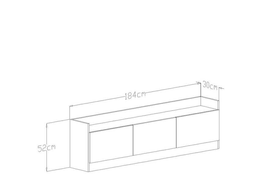 Odin Tv Stend - Qara - 5