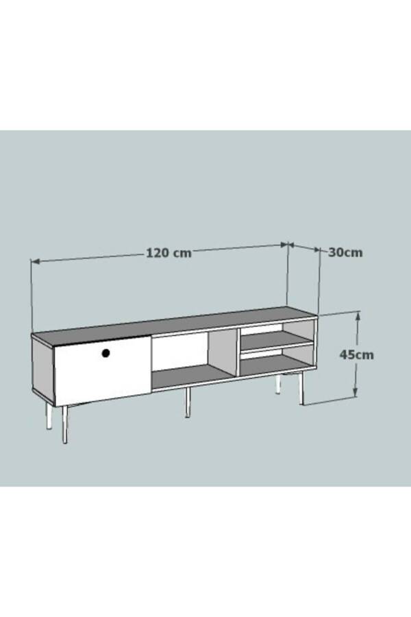 Lipa Tv Stend - Cəviz/Royal Mərmər - 3