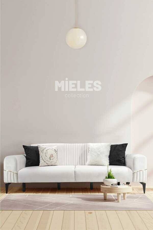 Mieles Kırık Beyaz BF66 Divan - 1