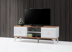 Modern Tərz Yüksek Ayaqlı Tv Stendi 130cm - 3