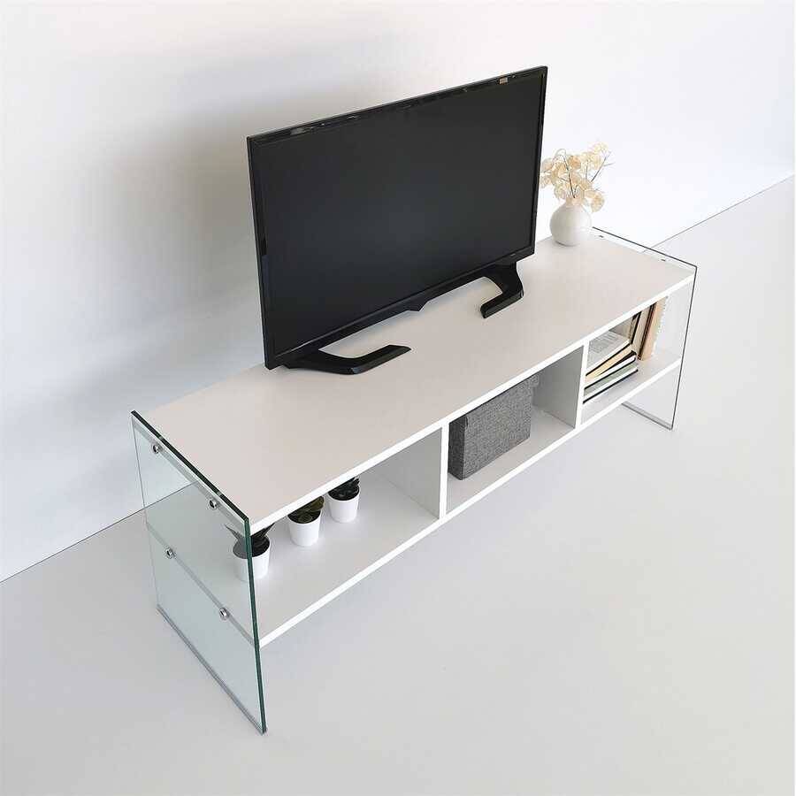 Majör Tv Stend Beyaz 120 cm TV400 - 6