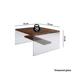 Niagara Jurnal MasasıTemperli Cam veMasifAhşap S100 - 6