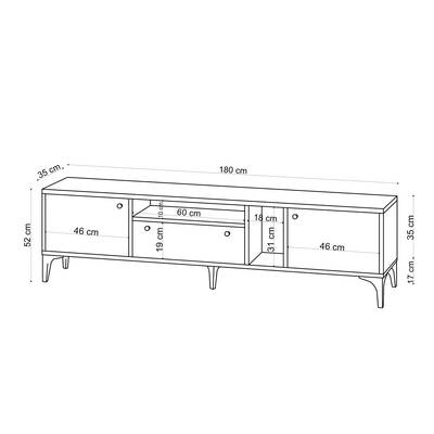 Penny Tv Stend - Meşe - 5