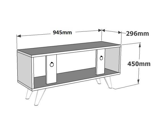 Pera Tv Stend - Cəviz - 3