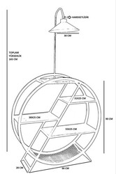 Plüton Ceviz Torşer Metal Başlıklı - 4