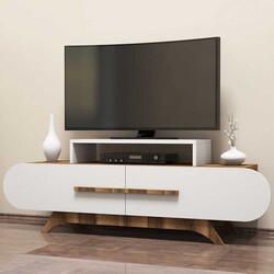 Rose Tv Stend - Ceviz / Beyaz - 2