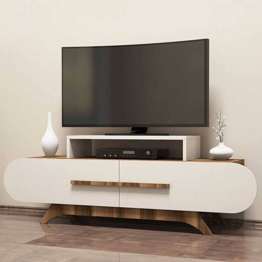 Rose Tv Stend - Ceviz / Krem - 1