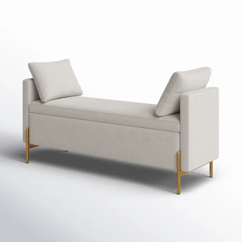 Vesta Bazalı Bench - Boz - 4