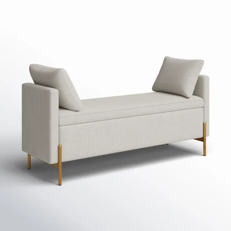 Vesta Bazalı Bench - Boz - 5